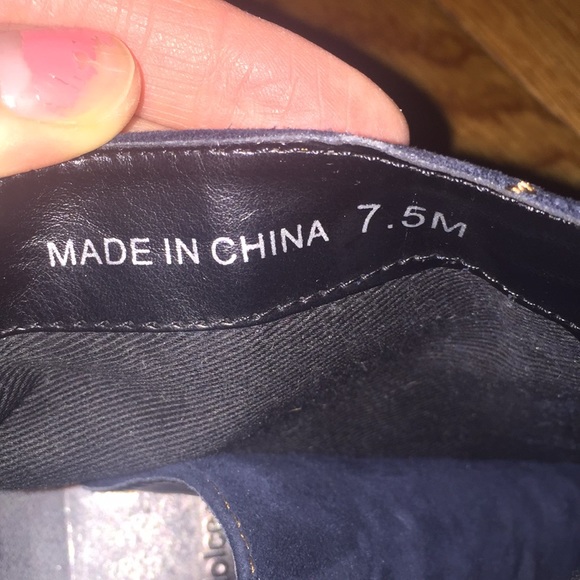 Blue Dolce Vita Heeled Booties - Picture 6 of 7